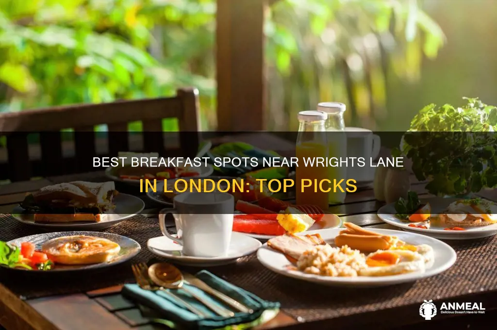 where to get breakfast in london near wrights lane