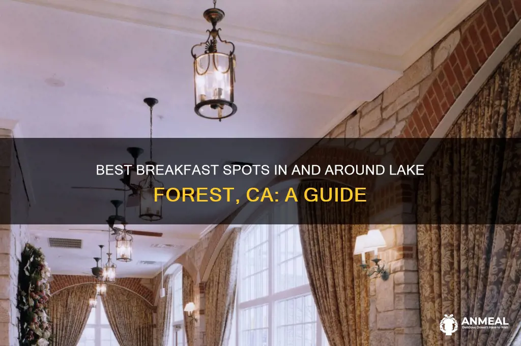 where to get breakfast in or around lake forest ca