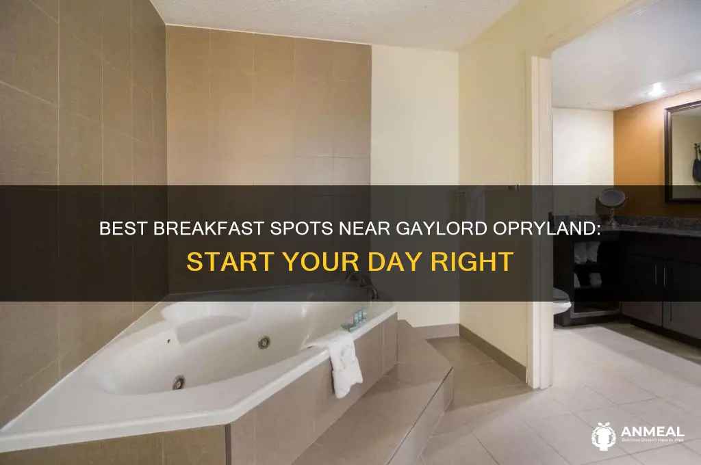 where to get breakfast near gaylord opryland