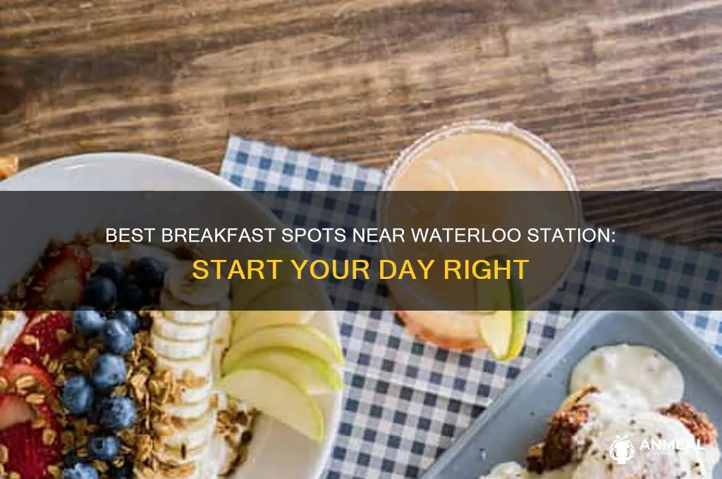 where to get breakfast near waterloo station