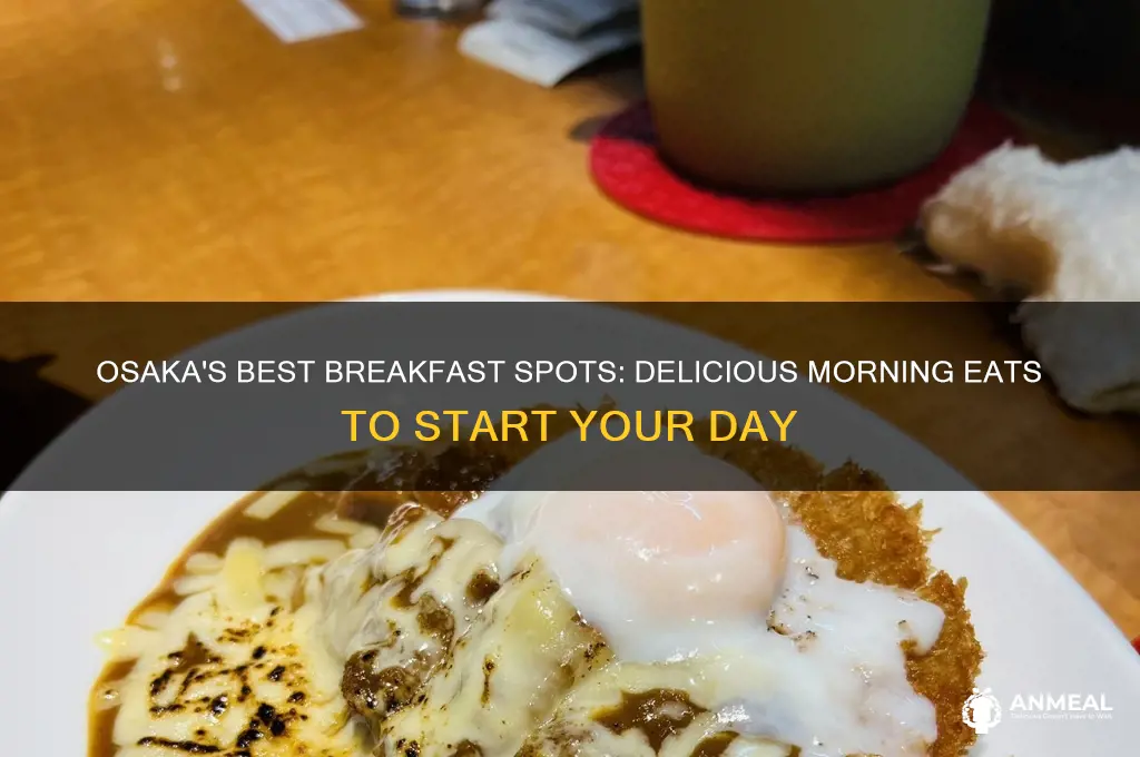 where to get breakfast osaka