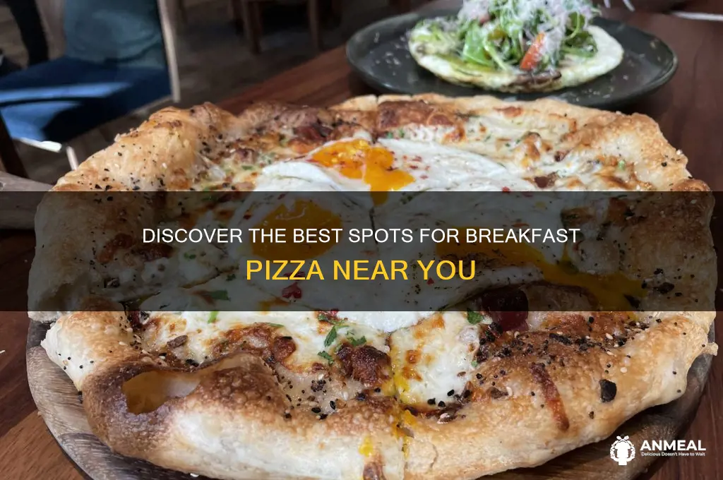 where to get breakfast pizza