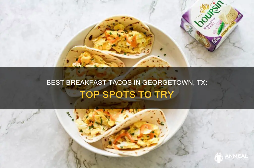 where to get breakfast tacos in georgetown tx