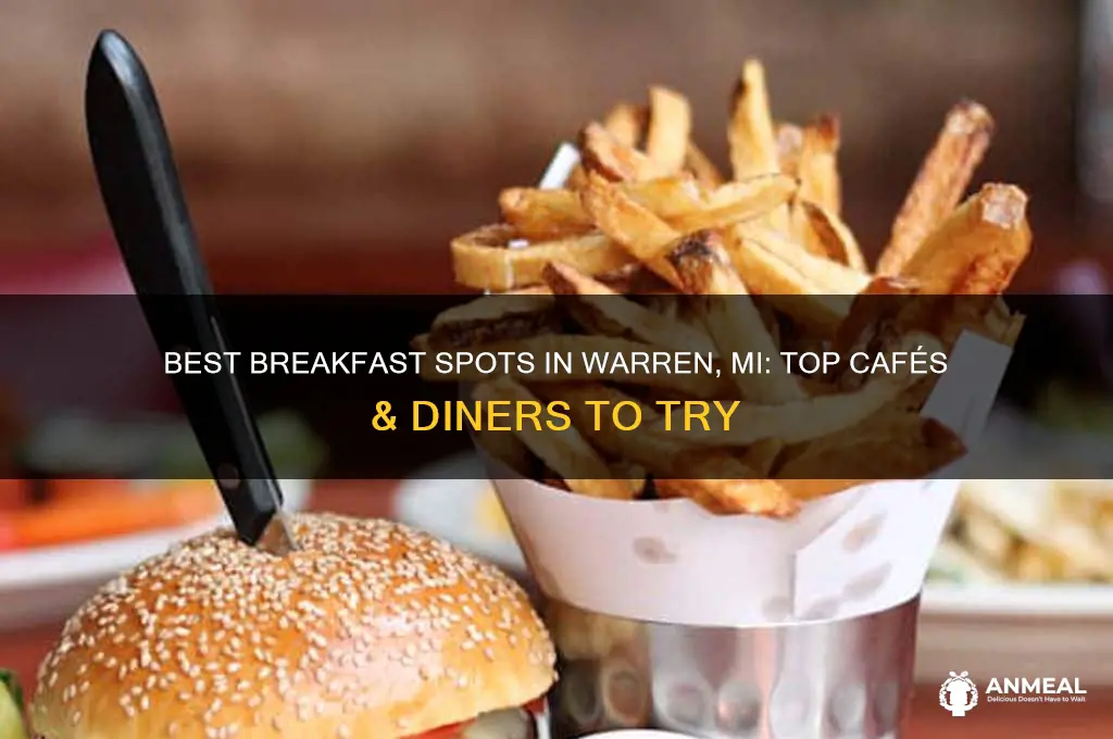 where to get breakfast warren mi