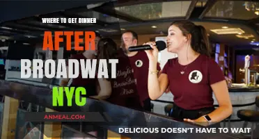 Top Post-Broadway Dinner Spots in NYC: Delicious Options Nearby