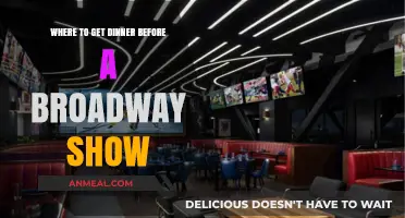 Pre-Broadway Bites: Top Dinner Spots Near NYC Theaters