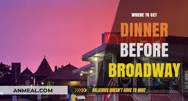 Top Pre-Broadway Dinner Spots: Delicious Meals Near NYC Theaters