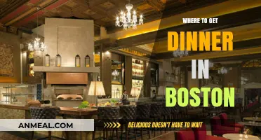Boston's Best Dinner Spots: A Foodie's Guide to Top Restaurants