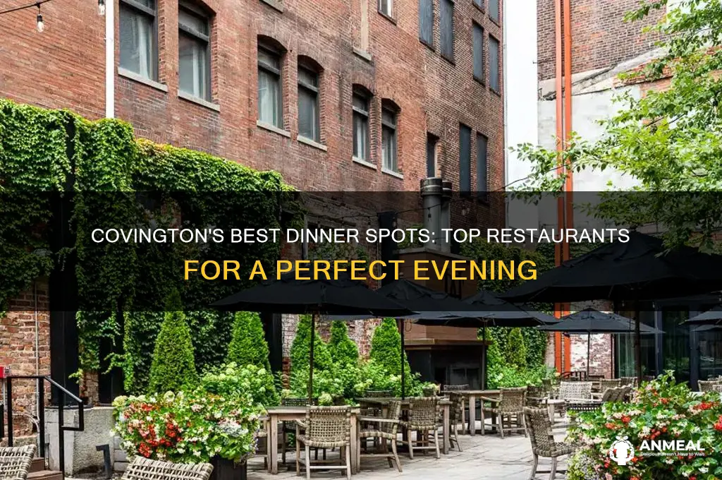 where to get dinner in covington