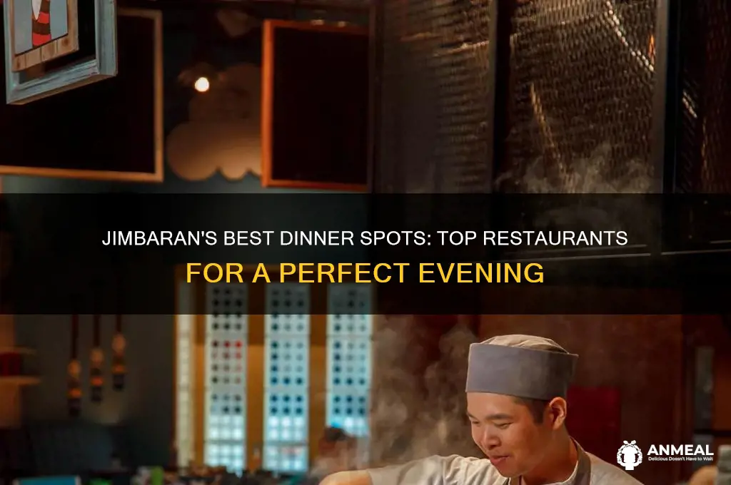 where to get dinner in jimbaran