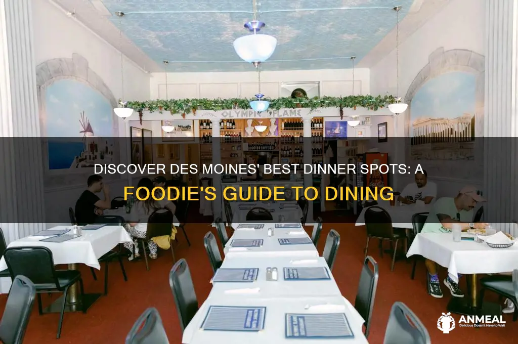 where to get dinner is des moine