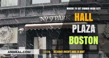 Best Dinner Spots Near Boston's City Hall Plaza: A Foodie's Guide