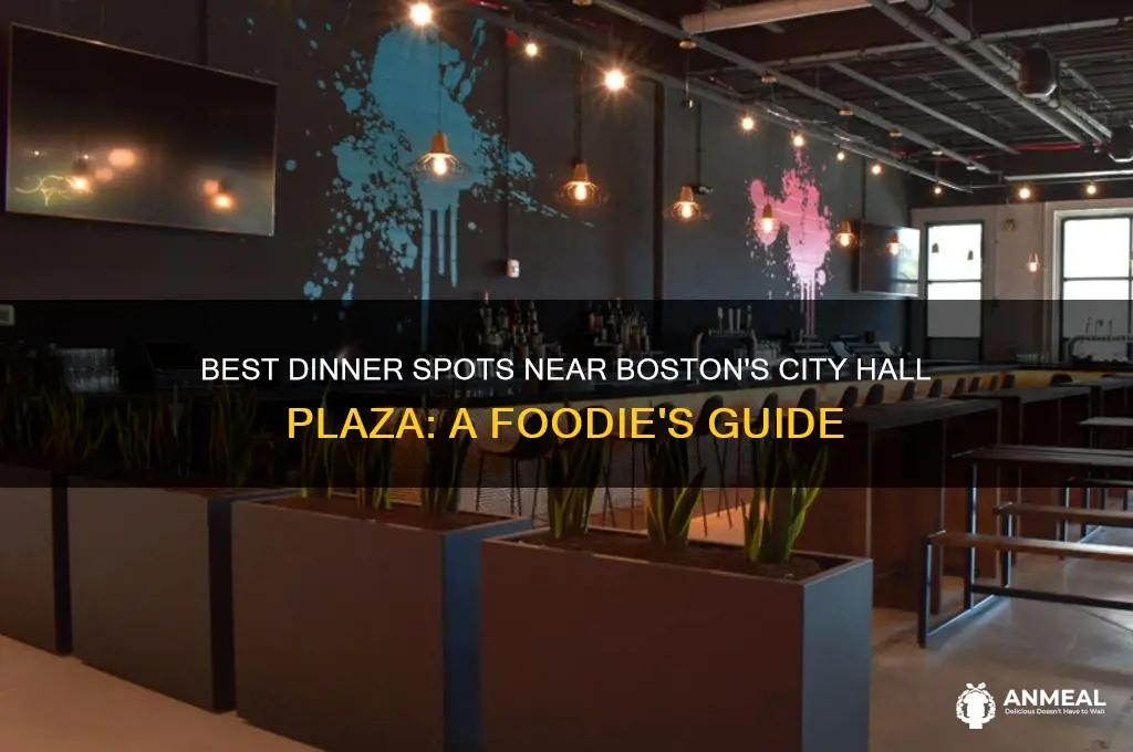 where to get dinner near city hall plaza boston