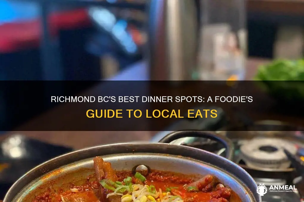 where to get dinner richmond bc