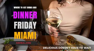 Miami's Best Friday Spots for Drinks and Dinner