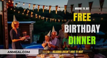 Celebrate Your Birthday with Free Dinner: Top Spots to Enjoy