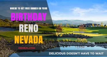 Celebrate Your Birthday with Free Dinner in Reno, Nevada