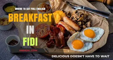 Best Spots for a Full English Breakfast in FiDi, NYC