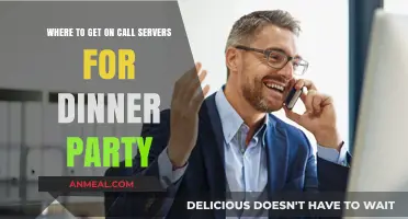 Top On-Call Server Services for Your Next Dinner Party