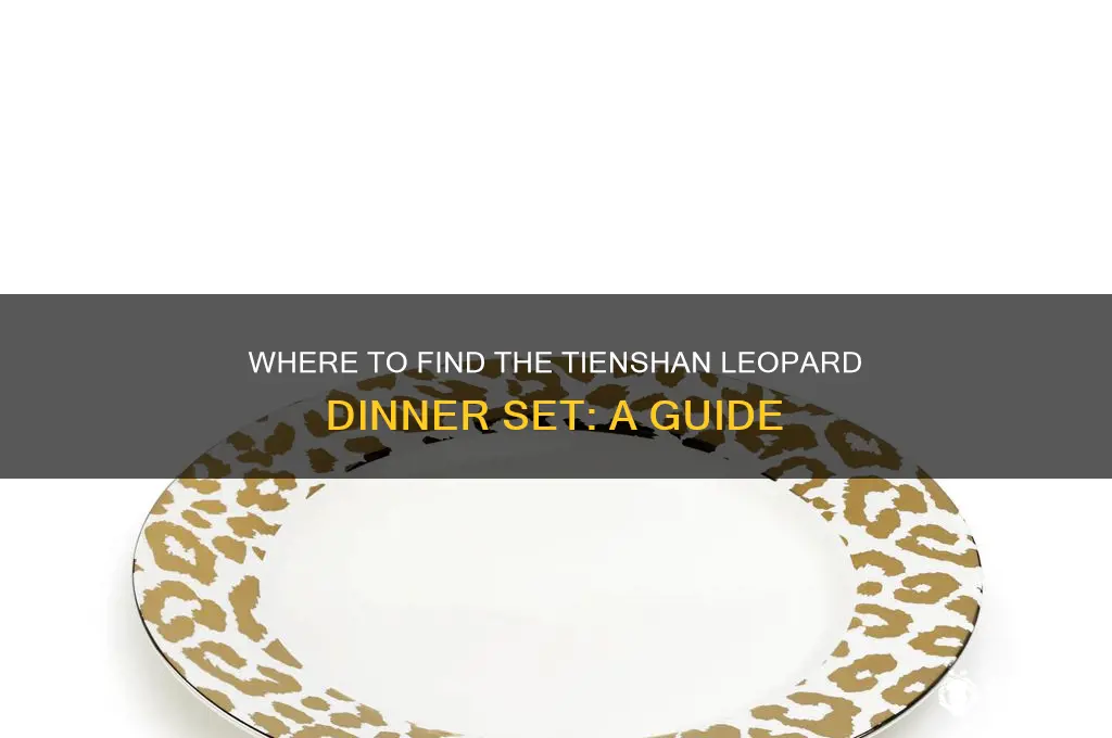 where to get tienshan leopard dinner set