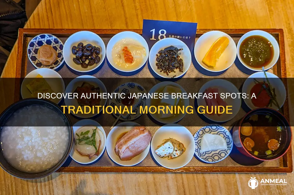 where to get traditional breakfast injapan