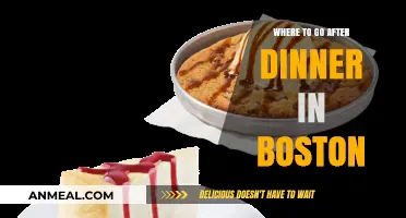 Boston's Best Post-Dinner Spots: Nightlife, Desserts, and Hidden Gems