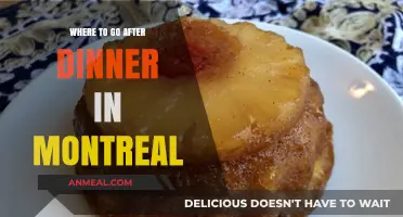 Montreal's Best Post-Dinner Spots: Nightlife, Desserts, and More