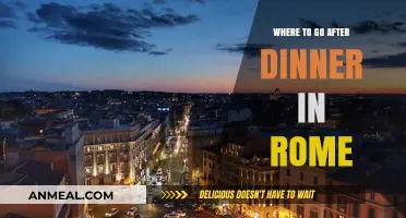 Rome's Best Evening Spots: Where to Go After Dinner