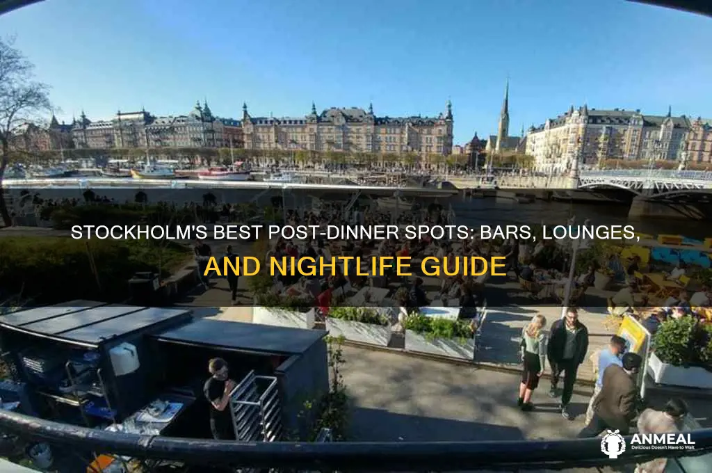 where to go after dinner in stockholm