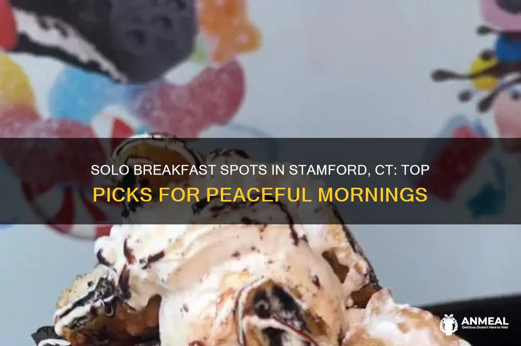 where to go alone for breakfast in stamford ct