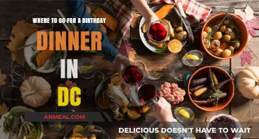 Celebrate Your Birthday in Style: DC's Top Dinner Spots