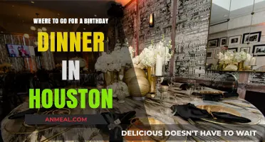 Houston's Top Birthday Dinner Spots: Celebrate in Style and Flavor
