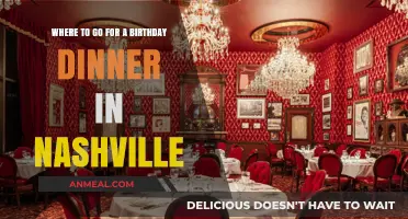 Nashville's Best Birthday Dinner Spots: Celebrate in Style and Flavor