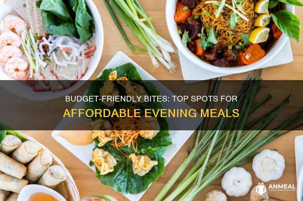 where to go for a cheap dinner