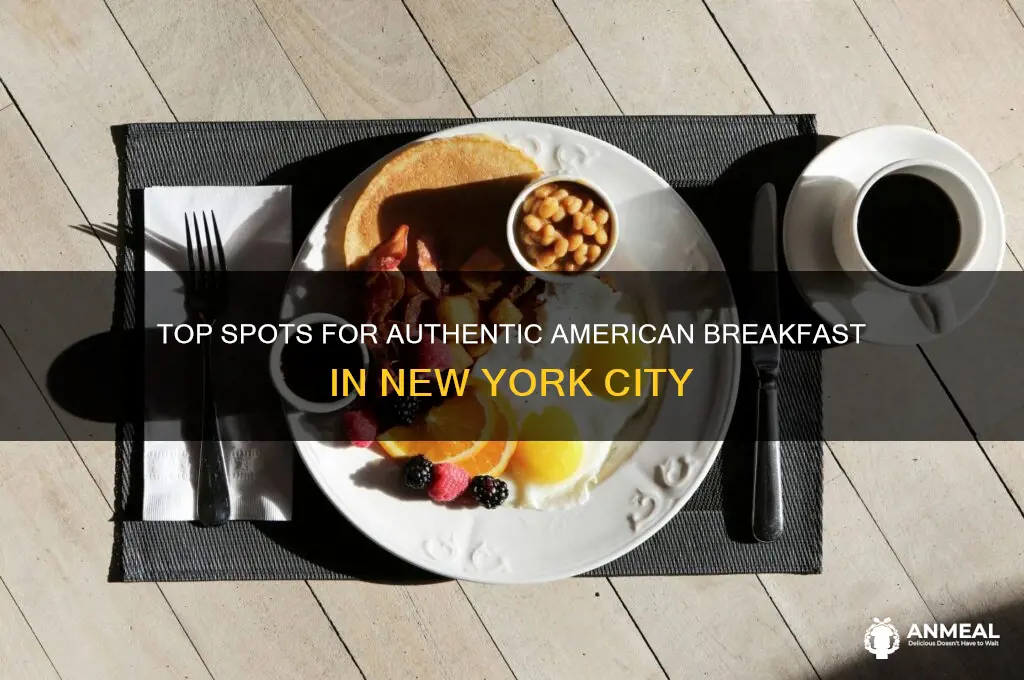 where to go for an american breakfast in new york