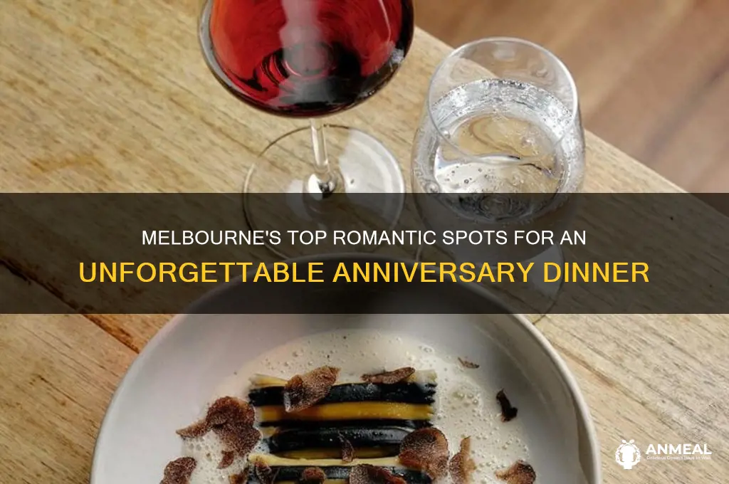 where to go for anniversary dinner in melbourne