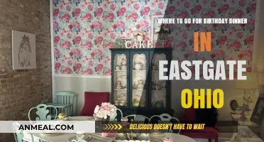 Celebrate Your Birthday: Top Eastgate, Ohio Dinner Spots