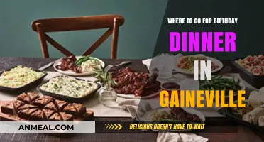 Celebrate Your Birthday in Gainesville: Top Dinner Spots to Try