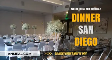 Celebrate Your Birthday in Style: San Diego's Top Dinner Spots