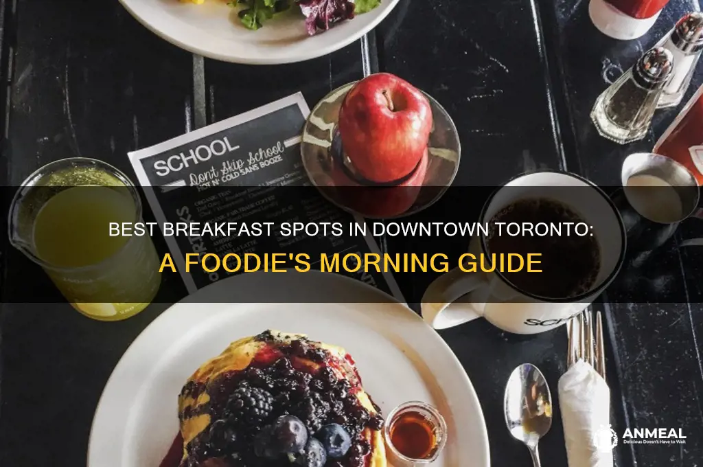 where to go for breakfast downtown toronto