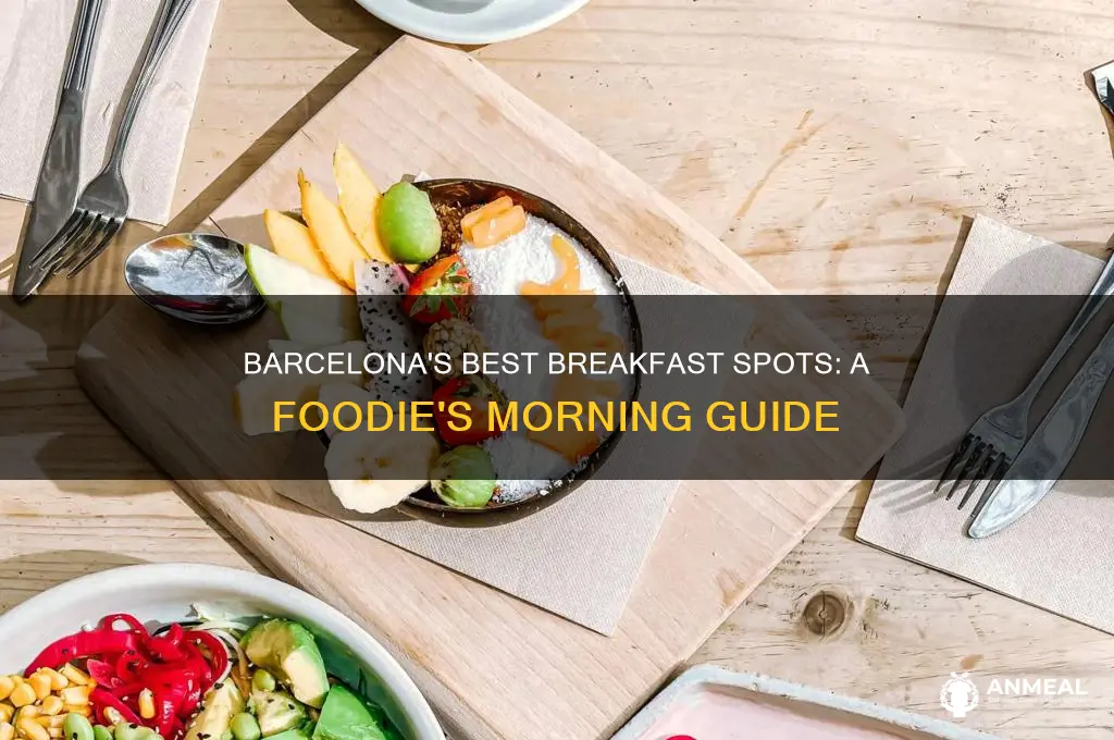 where to go for breakfast in barcelona