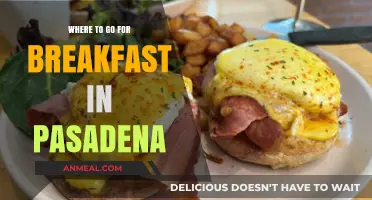 Pasadena's Best Breakfast Spots: A Morning Foodie's Guide