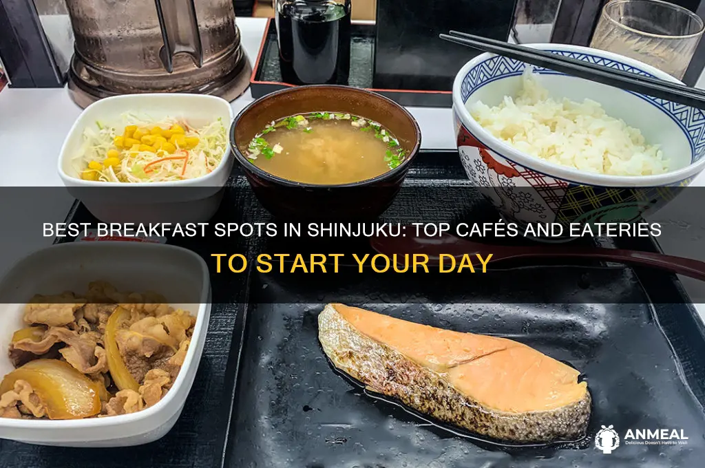 where to go for breakfast in shinjuku