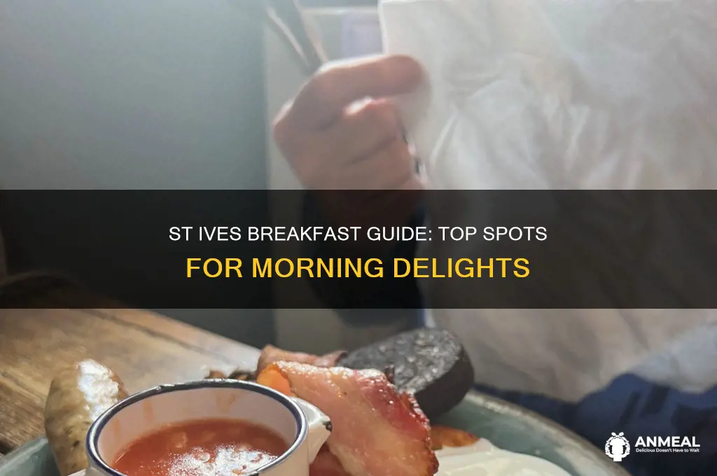 where to go for breakfast in st ives