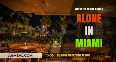 Solo Dining in Miami: Top Spots for a Perfect Evening Alone