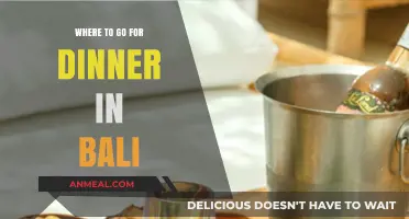Bali's Best Dinner Spots: A Guide to Unforgettable Culinary Experiences