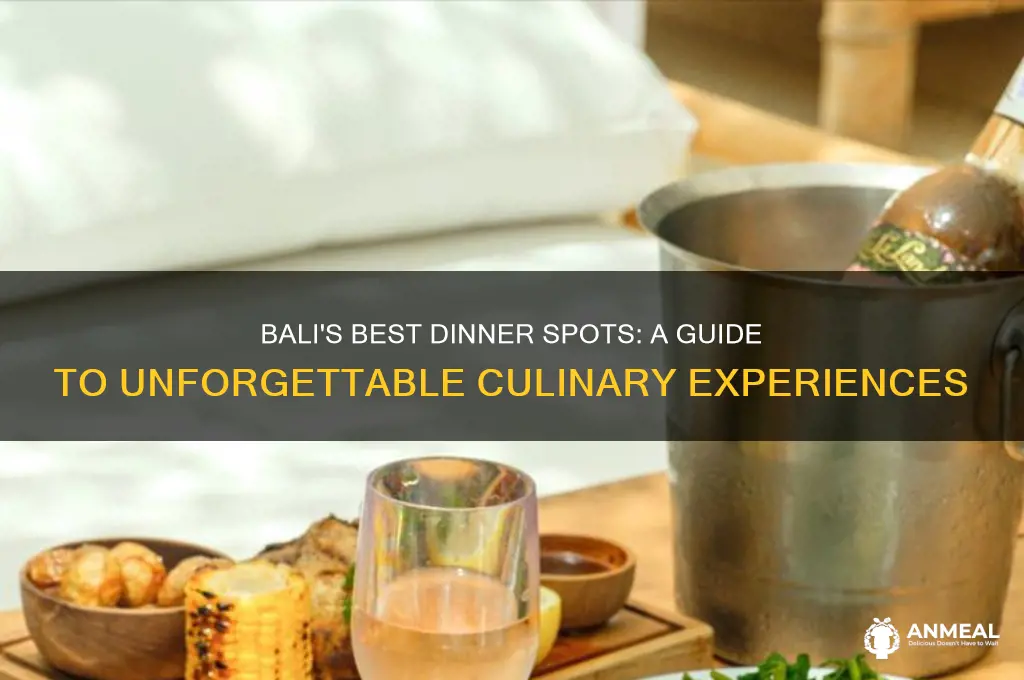 where to go for dinner in bali