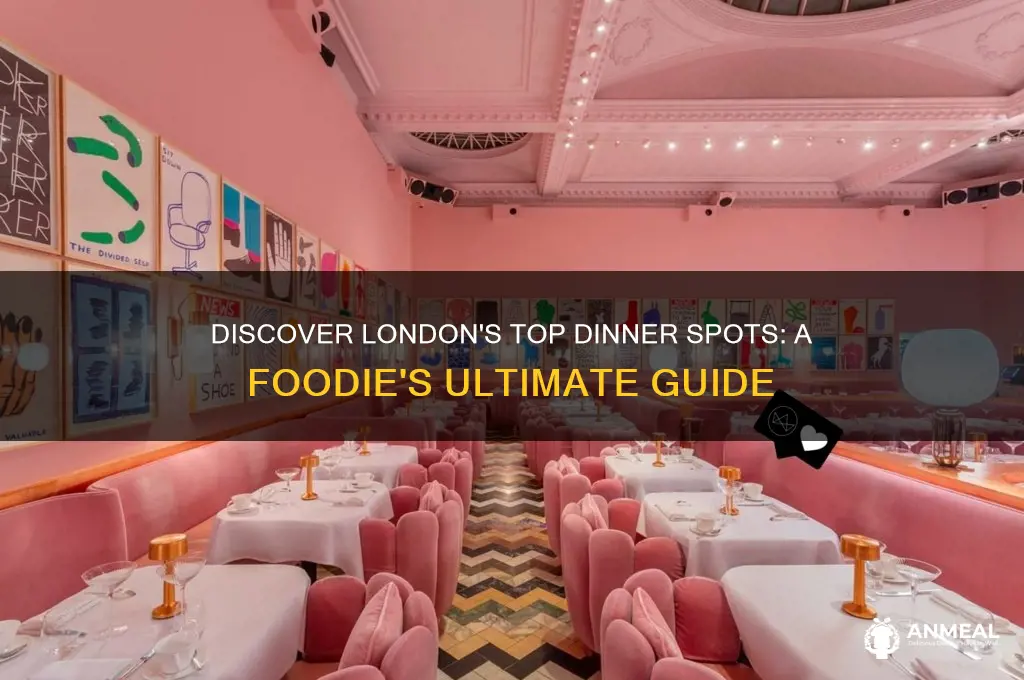 where to go for dinner in best london