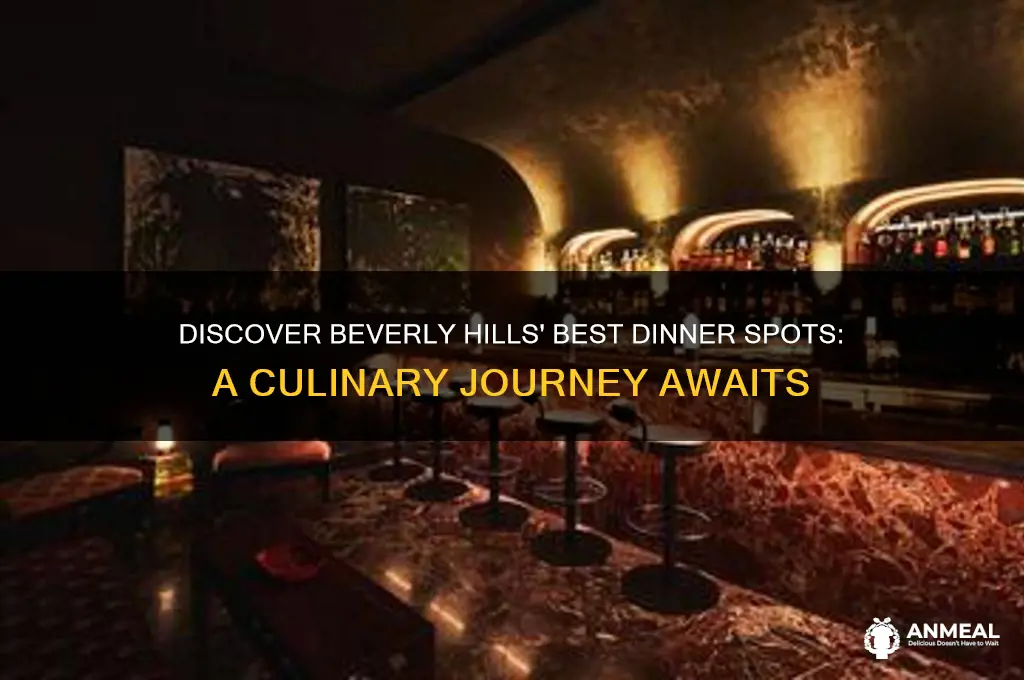 where to go for dinner in beverly hills