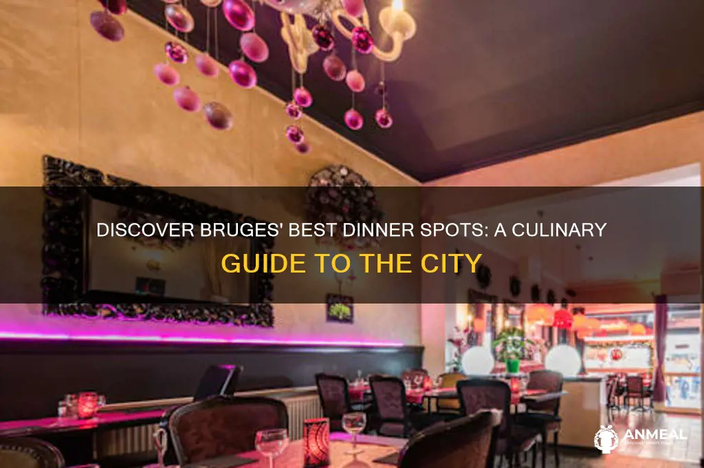 where to go for dinner in bruges